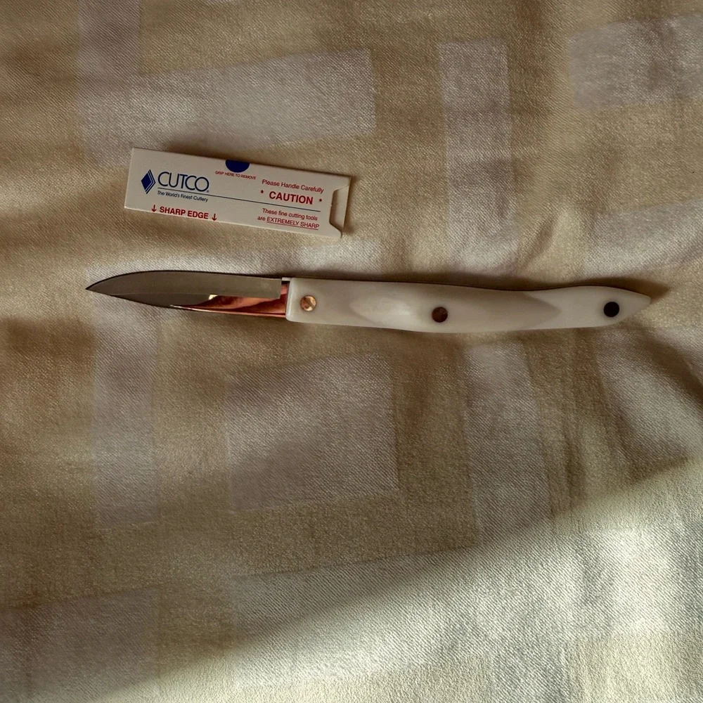 Cutco white Pearl Paring  Knife 2-3/4”